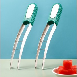 Logo Branded Stainless Steel Watermelon Cube Cutter  Logo Branded Stainless Steel Watermelon Cube Cutter