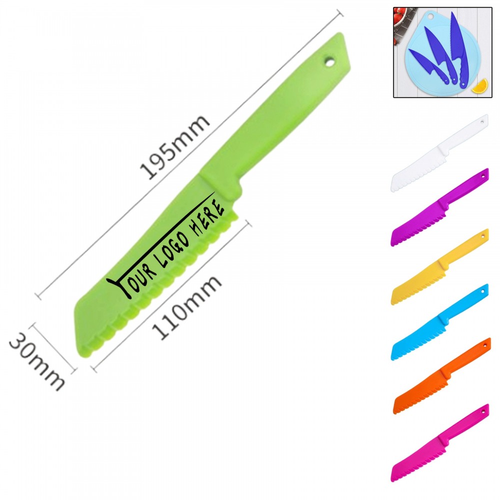 Logo Branded Child-Safe Kitchen Knife