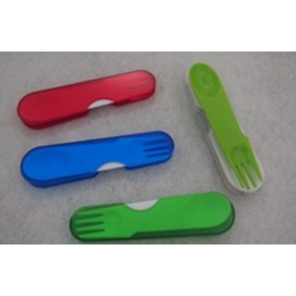 Plastic Fork with Logo
