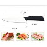 Personalized Ceramic Knife With Black Handle