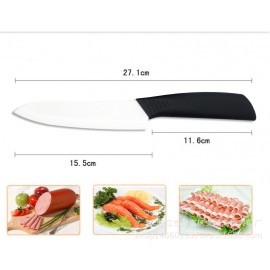 Personalized Ceramic Knife With Black Handle