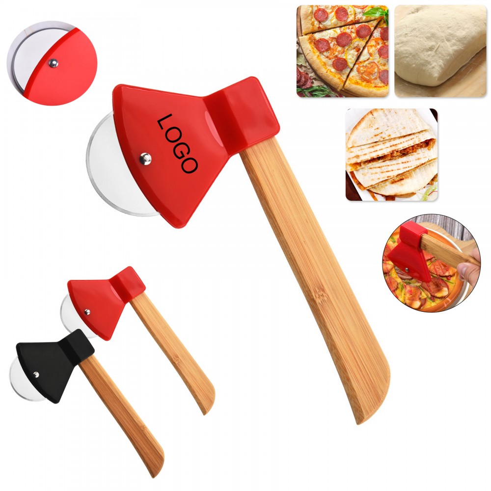 Unique Axe Pizza Cutter Kitchen Tool with Logo