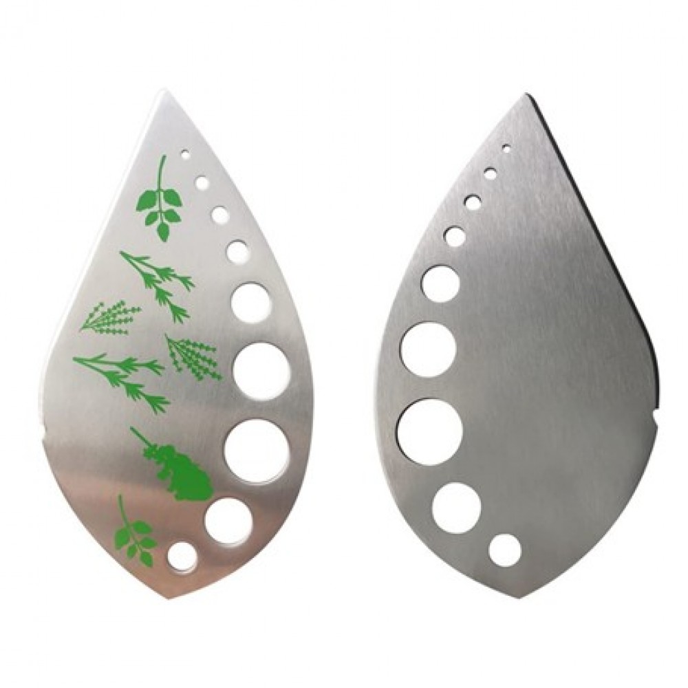 Stainless Steel Herb Stripper with Logo Stainless Steel Herb Stripper with Logo
