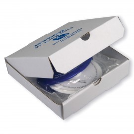 Customized World's Best Pizza Cutter w/Mini Pizza Box and Coupon