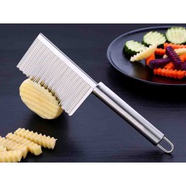 Wavy Shape Potato Knife with Logo  Wavy Shape Potato Knife with Logo