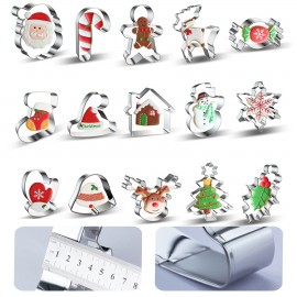 Christmas Metal Cookie Cutter with Logo