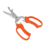 Customized Detachable Orange Handle Scissors With Scaler