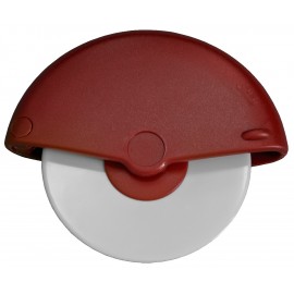 Customized 5 inch Red Pizza Wheel Cutter with Polystyrene Blade