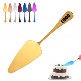 Promotional Colorful Triangle Serrated Cake Spatular Cutter