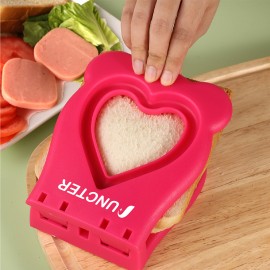 Customized Heart Shaped Sandwich Cutter Sandwich Sealer Cutter Crustless Sandwich Maker for Lunchbox