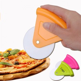 Plastic Pizza Cutter with Logo