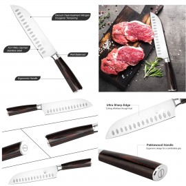 Logo Branded 7 Inch Kitchen Cooking Knife