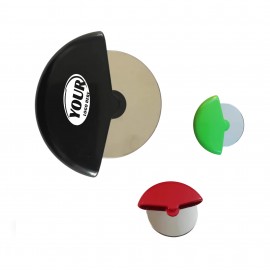 Logo Branded Stainless Steel Roller Pizza Cutter