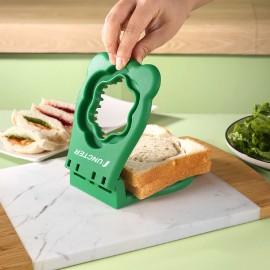 Flower Shaped Sandwich Cutter Sandwich Sealer Cutter Crustless Sandwich Maker for Lunchbox with Logo