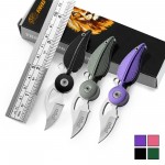 Feather Shaped Foldable Knife with Logo