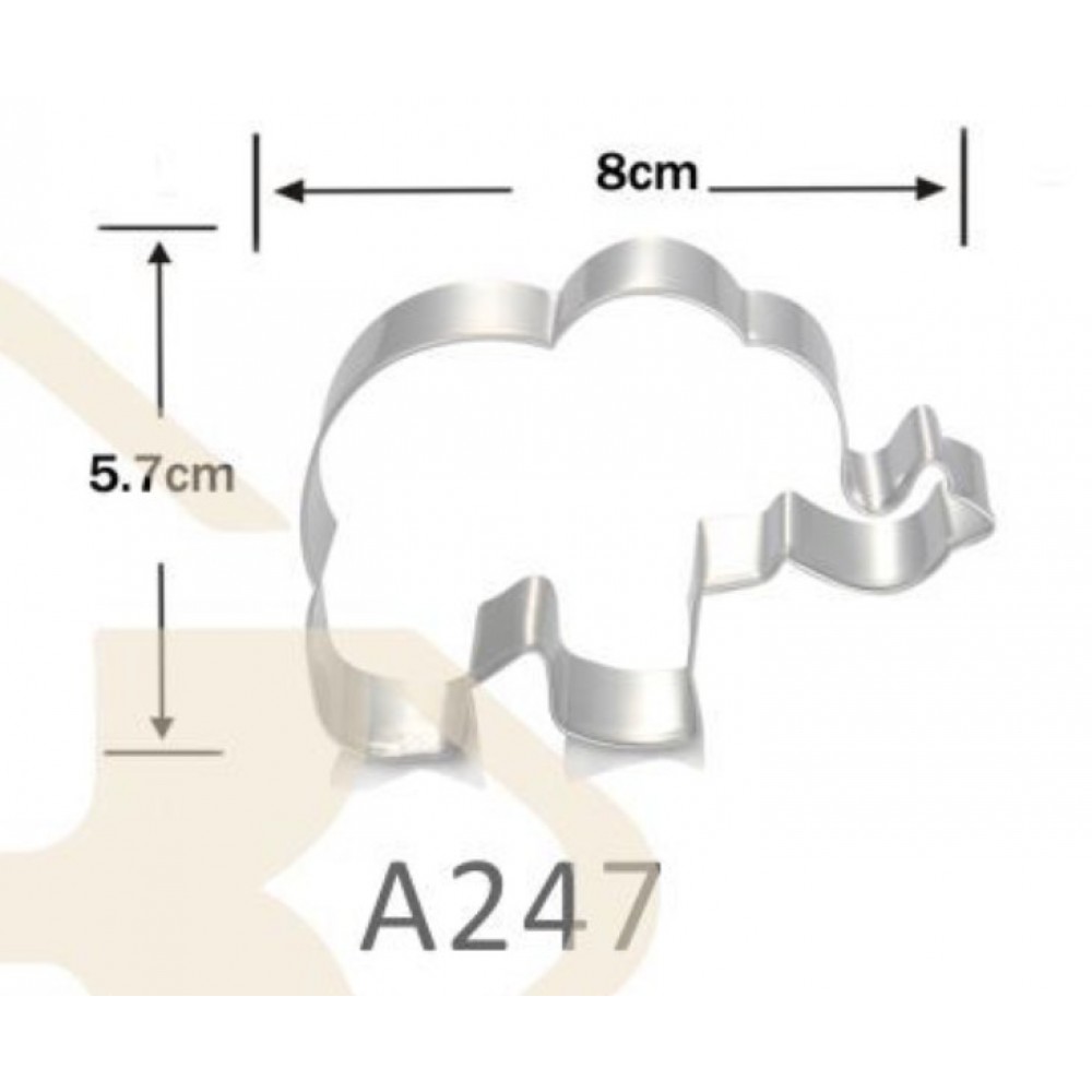Custom Animal Series Cookie Cutter - Elephant Shaped