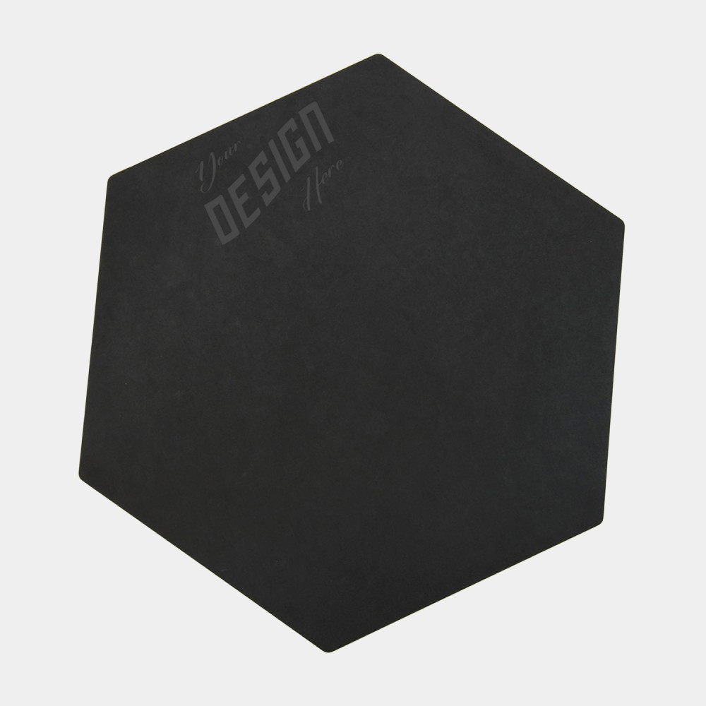 Swiss Army Epicurean Serving & Display Hexagon Medium Slate Colored Board with Logo