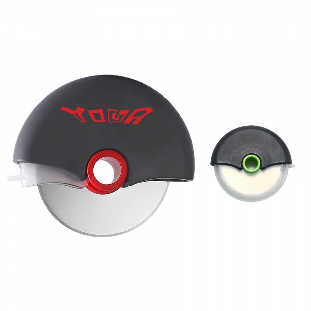 Round Wheel Pizza Cutter with Logo