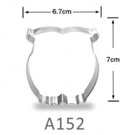 Logo Branded Animal Series Cookie Cutter - Owl Shaped  Logo Branded Animal Series Cookie Cutter - Owl Shaped