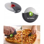 Stainless Steel Pizza Cutter Wheel with Cover with Logo