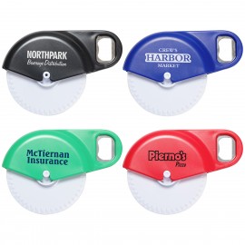 Napoli Pizza Cutter with Bottle Opener with Logo
