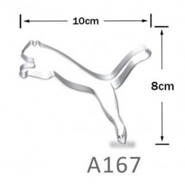 Custom Animal Series Cookie Cutter - Cheetah Shaped  Custom Animal Series Cookie Cutter - Cheetah Shaped