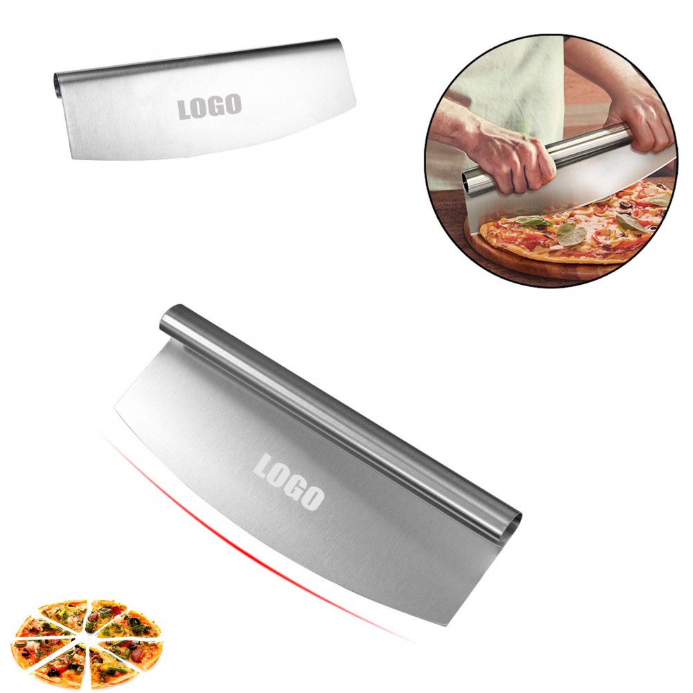 Personalized 9.84 Inch Stainless Steel Pizza Cutter