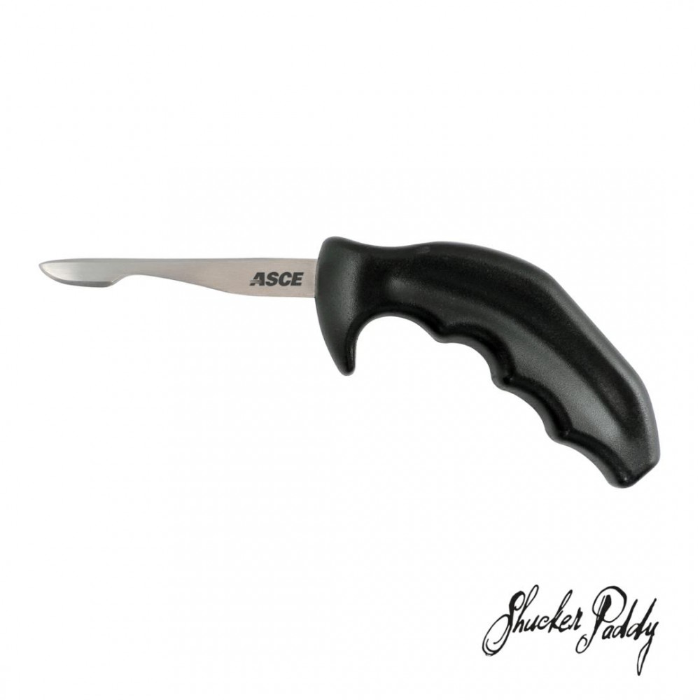 Personalized Shucker Paddy Classic SS Oyster Knife - Black