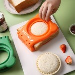Sandwich Cutter Round Sandwich Sealer Cutter Crustless Sandwich Maker for Lunchbox with Logo