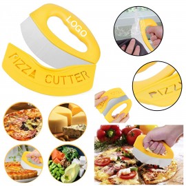 Promotional Stainless Steel Pizza Cutter Slicer With Cover