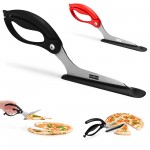 Personalized All-In-One Pizza Cutter Scissors W/Protective Server