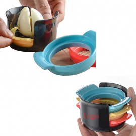 3 in 1 ABS Egg Cutter with Logo  3 in 1 ABS Egg Cutter with Logo