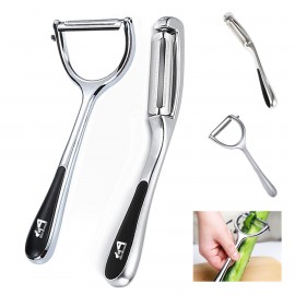 Stainless Steel Peeler with Logo