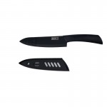 Customized Black Blade Chef Knife With Cover