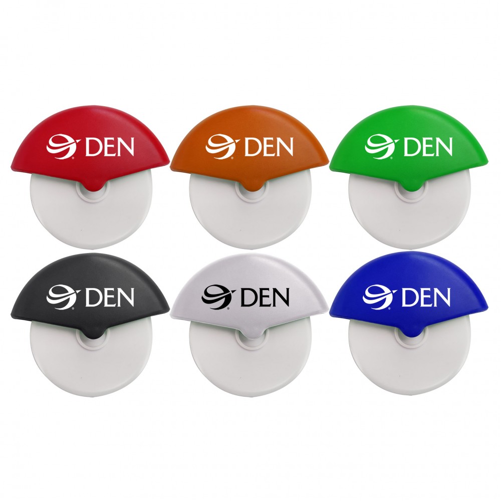Modern Premium Pizza Cutter Wheel with Logo