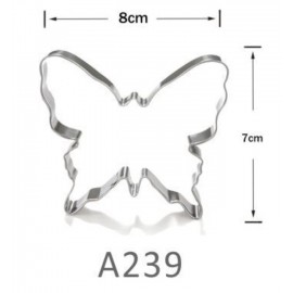 Personalized Animal Series Cookie Cutter - Butterfly Shaped