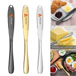 3" 1 Stainless Steel Cheese Butter Spreader Knives with Logo