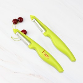 Plastic Peeler with Logo  Plastic Peeler with Logo