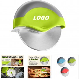 Customized Pizza Wheel Knife With Protective Cover