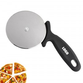 Steel Roller Pizza Cutter with Logo