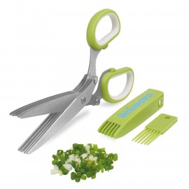Personalized 5 Ply Multi Functional Stainless Steel Onion Scissors