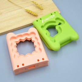 Personalized Dinosaur Shape Sandwich Cutter Sandwich Sealer Cutter Crustless Sandwich Maker for Lunchbox