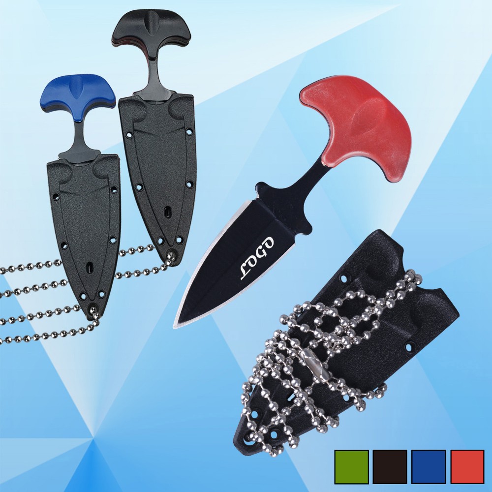 Customized Outdoor Multi-Tool Knife w/Necklace