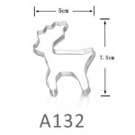 Christmas Series Cookie cutter - Deer Shaped with Logo
