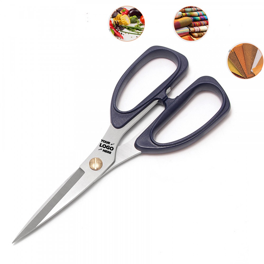 Ultra Sharp Stainless Steel Kitchen Shears with Logo