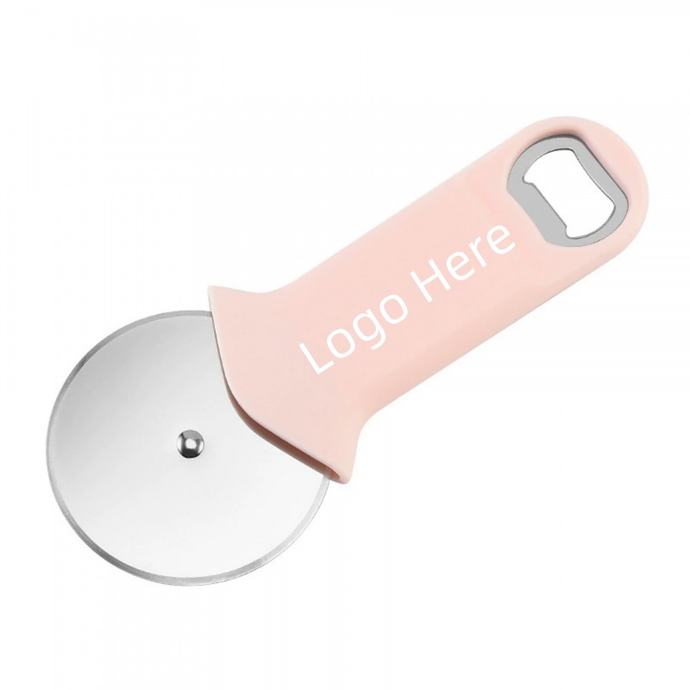 Pizza Slicer with Bottle Opener with Logo