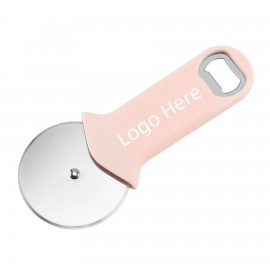 Pizza Slicer with Bottle Opener with Logo