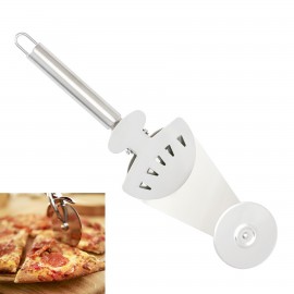 3 in 1 Steel Pizza Cutters with Logo