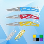 Promotional 3 1/4'' Foldable Knife w/ Buckle