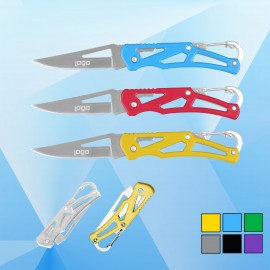 Promotional 3 1/4'' Foldable Knife w/ Buckle